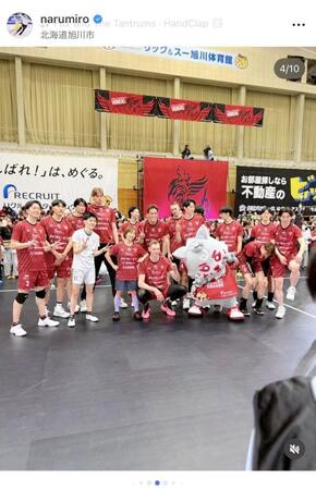 高橋成美さんのインスタグラム＠ｎａｒｕｍｉｒｏより