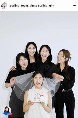チームキムのインスタグラム＠ｃｕｒｌｉｎｇ＿ｔｅａｍ＿ｇｉｍより