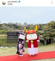 　大橋悠依さんのインスタグラム（ｙｕｉ＿ｏｈａｓｈｉ＿）より 