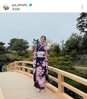 　大橋悠依さんのインスタグラム（ｙｕｉ＿ｏｈａｓｈｉ＿）より