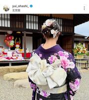 　大橋悠依さんのインスタグラム（ｙｕｉ＿ｏｈａｓｈｉ＿）より