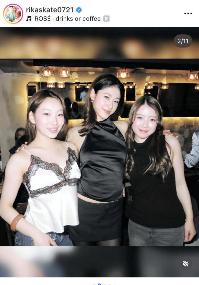 紀平梨花のインスタグラム＠ｒｉｋａｓｋａｔｅ０７２１より