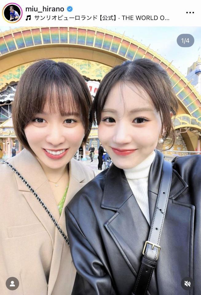 平野美宇のインスタグラム＠ｍｉｕ＿ｈｉｒａｎｏより