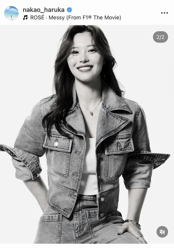 中尾春香のインスタグラム＠ｎａｋａｏ＿ｈａｒｕｋａより