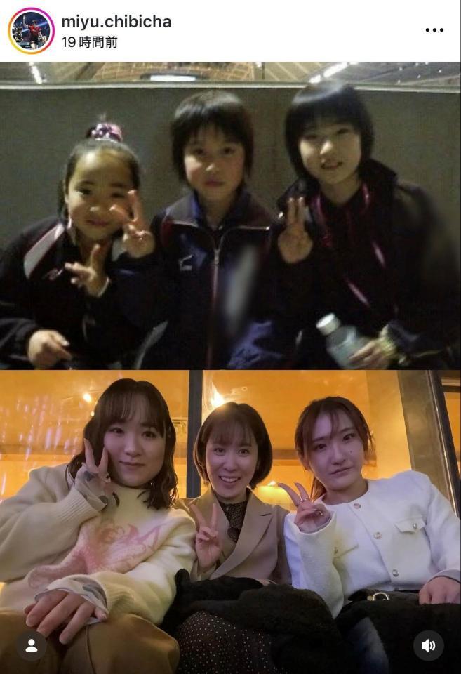 加藤美優インスタグラム（ｍｉｙｕ．ｃｈｉｂｉｃｈａ）より