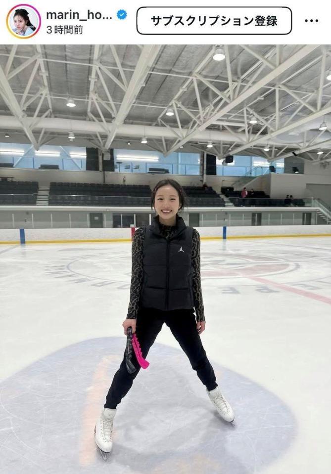 本田真凜インスタグラム（ｍａｒｉｎ＿ｈｏｎｄａ）より