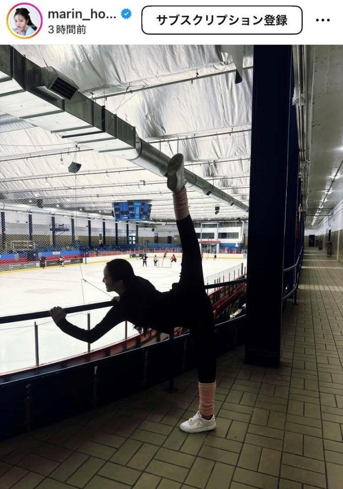 本田真凜インスタグラム（ｍａｒｉｎ＿ｈｏｎｄａ）より