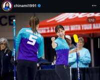 吉田知那美のインスタ（＠ｃｈｉｎａｍｉ１９９１）より