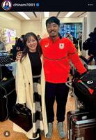 吉田知那美のインスタ（＠ｃｈｉｎａｍｉ１９９１）より