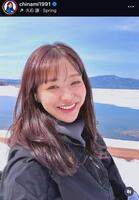 吉田知那美のインスタ（＠ｃｈｉｎａｍｉ１９９１）より