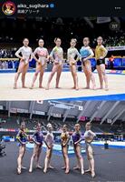 杉原愛子のインスタグラム（＠ａｉｋｏ＿ｓｕｇｉｈａｒａ）より