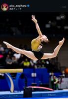 杉原愛子のインスタグラム（＠ａｉｋｏ＿ｓｕｇｉｈａｒａ）より