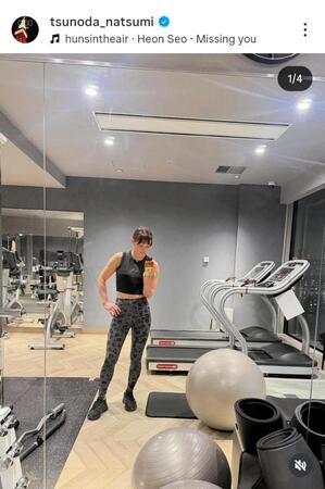 角田夏実のインスタグラム（＠ｔｓｕｎｏｄａ＿ｎａｔｓｕｍｉ）から