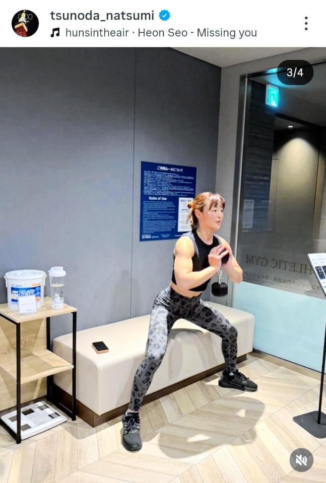 角田夏実のインスタグラム（＠ｔｓｕｎｏｄａ＿ｎａｔｓｕｍｉ）から