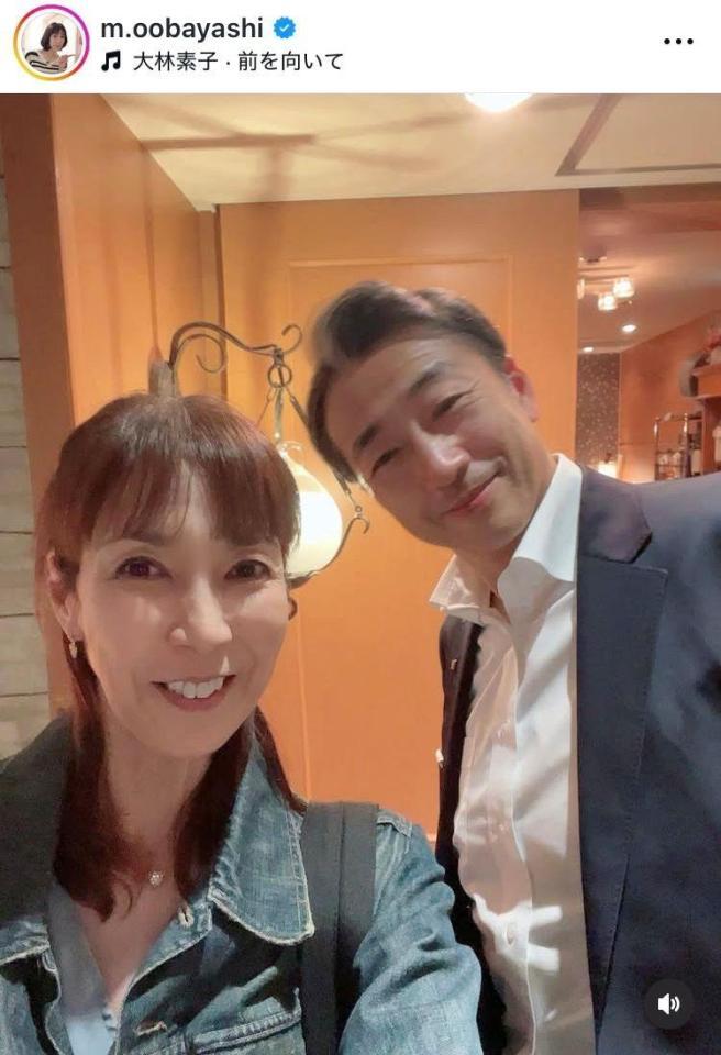 大林素子インスタグラム（ｍ．ｏｏｂａｙａｓｈｉ）より