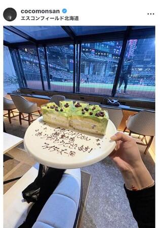 村瀬心椛のインスタグラム（＠ｃｏｃｏｍｏｎｓａｎ）から
