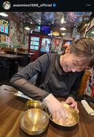 浅尾美和さんのインスタ（＠ａｓａｏｍｉｗａ１９８６＿ｏｆｆｉｃｉａｌ）より