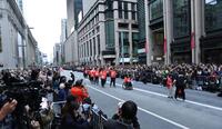 ミラノ・コルティナ五輪パラ応援感謝パレード（撮影・金田祐二）