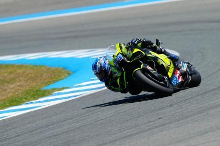 　スペインＧＰのモトＧＰクラスで５位に入った小椋藍＝２６日、ヘレスデラフロンテラ（ＡＰ＝共同）