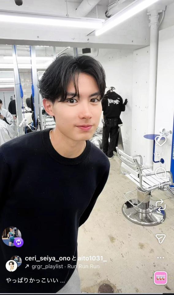 佐藤愛斗のインスタグラム＠ａｉｔｏ１０３１より