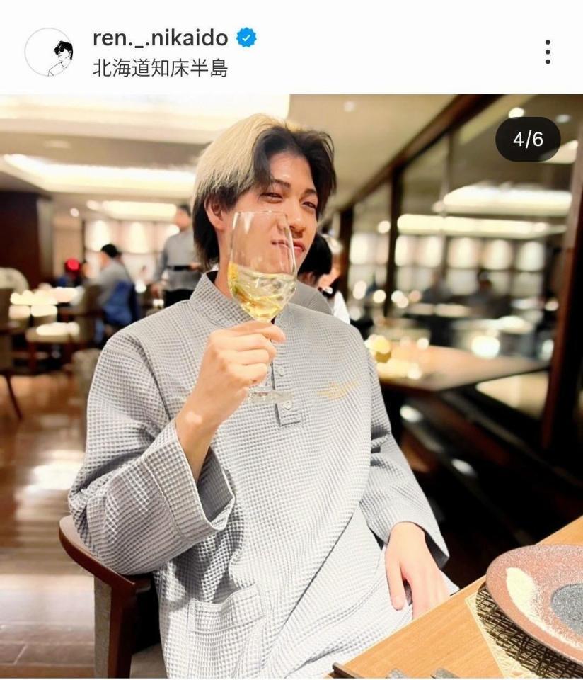 二階堂蓮のインスタグラム（＠ｒｅｎ．＿．ｎｉｋａｉｄｏ）から