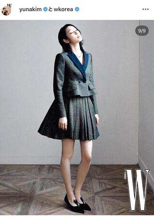 キム・ヨナさんのインスタグラム＠ｙｕｎａｋｉｍより
