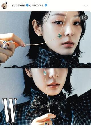 キム・ヨナさんのインスタグラム＠ｙｕｎａｋｉｍより