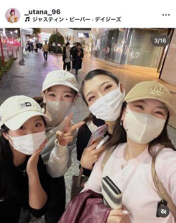 吉田唄菜のインスタグラム（＠＿ｕｔａｎａ＿９６）から