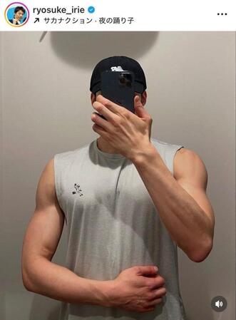 入江陵介氏インスタグラム（ｒｙｏｓｕｋｅ＿ｉｒｉｅ）より