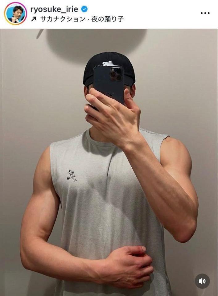 入江陵介氏インスタグラム（ｒｙｏｓｕｋｅ＿ｉｒｉｅ）より