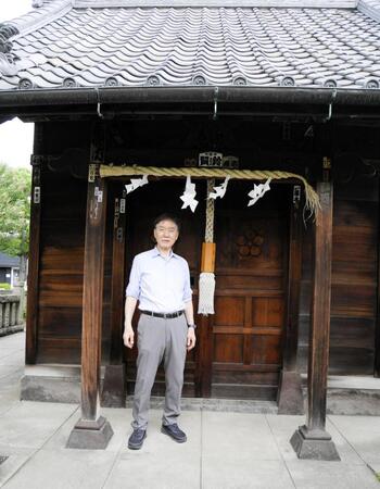 野見宿禰神社の管理を行ってきた峰崎親方