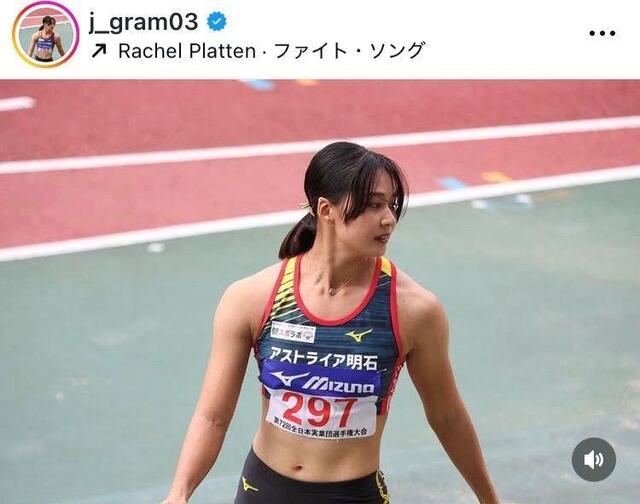 マッチョ女性アスリート6歳と現在を比較