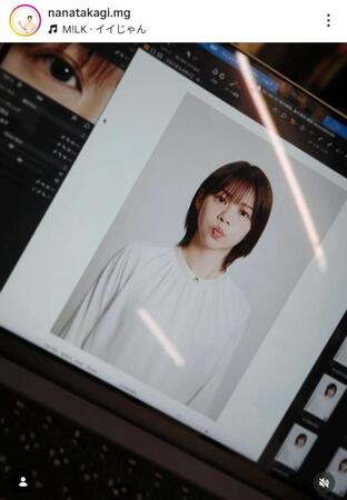 高木菜那さんのマネジャーの公式インスタグラム（ｎａｎａｔａｋａｇｉ．ｍｇ）より