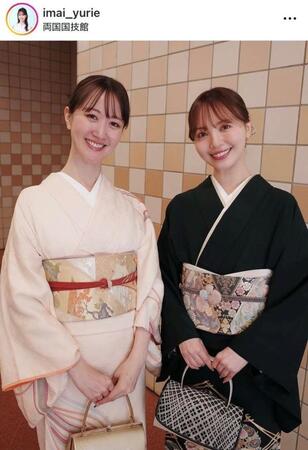 今井友理恵アナウンサーのインスタグラム（ｉｍａｉ＿ｙｕｒｉｅ）より