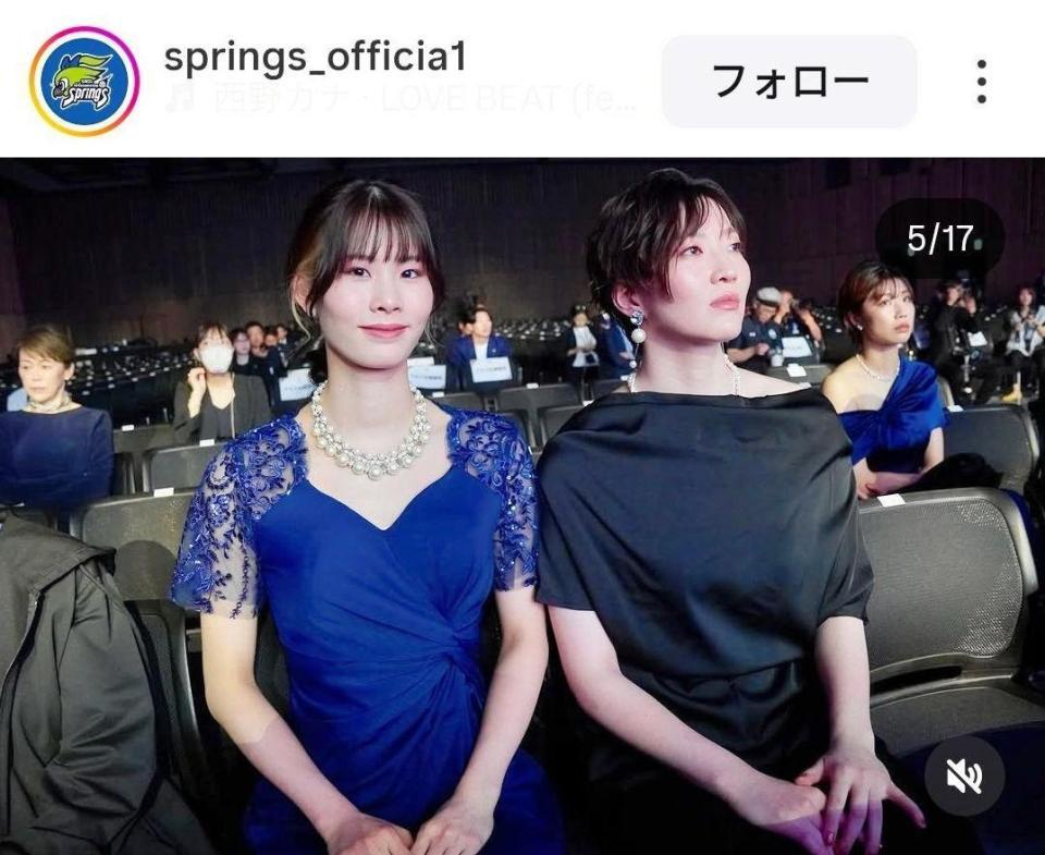 ＳＡＧＡ久光のインスタグラム（＠ｓｐｒｉｎｇｓ＿ｏｆｆｉｃｉａ１）から