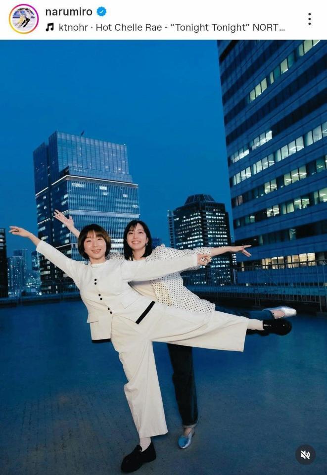 　高橋成美さんのインスタグラム（ｎａｒｕｍｉｒｉｏ）より