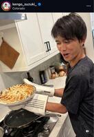 鈴木健吾インスタグラム（ｋｅｎｇｏ＿ｓｕｚｕｋｉ＿）より