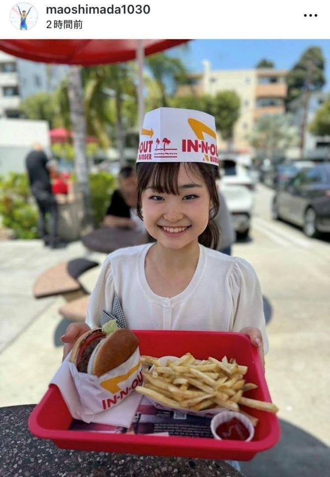 島田麻央インスタグラム（ｍａｏｓｈｉｍａｄａ１０３０）より