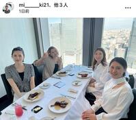内田美希さんインスタグラム（ｍｉ＿＿＿＿＿ｋｉ２１）より
