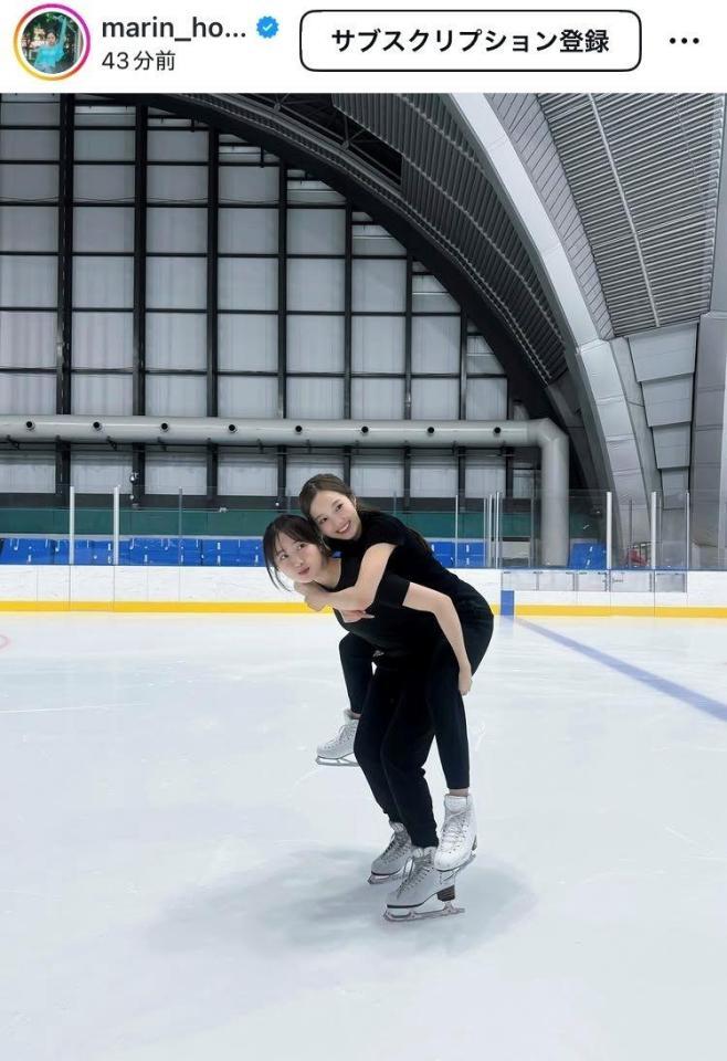 本田真凜インスタグラム（ｍａｒｉｎ＿ｈｏｎｄａ）より