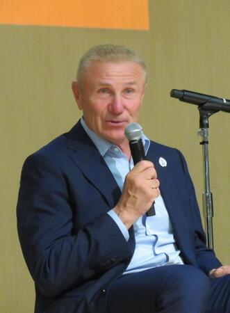 トークを行ったセルゲイ・ブブカ氏