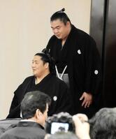 勇磨にはさみを入れた湘南乃海