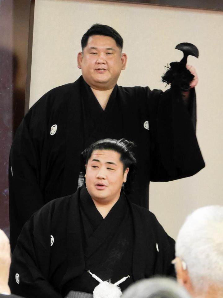 阿武松親方に大銀杏を切り落とされた勇磨