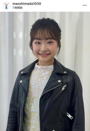 島田麻央インスタグラム（ｍａｏｓｈｉｍａｄａ１０３０）より