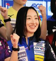 カーリング日本選手権前日会見に出席したロコ・ソラーレの藤沢五月