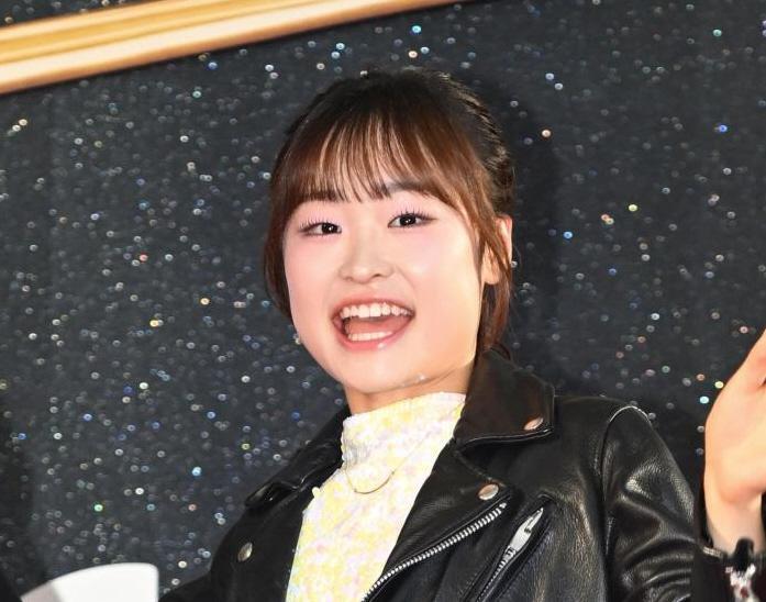 レッドカーペットに登場した島田麻央（撮影・堀内翔）