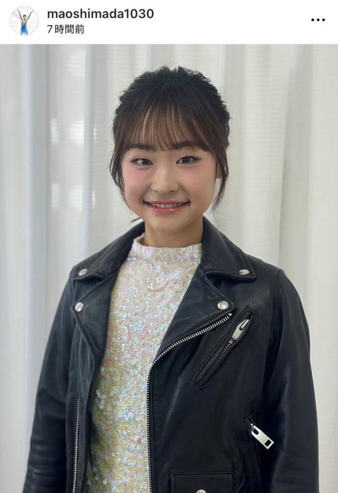 島田麻央インスタグラム（ｍａｏｓｈｉｍａｄａ１０３０）より
