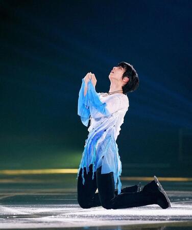 東日本大震災１５年震災伝承ソング「幾重」コラボ企画に参加した羽生結弦さん©ＮＨＫ