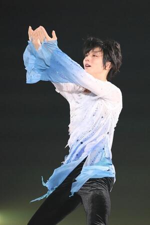東日本大震災１５年震災伝承ソング「幾重」コラボ企画に参加した羽生結弦さん©ＮＨＫ
