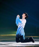 東日本大震災１５年震災伝承ソング「幾重」コラボ企画に参加した羽生結弦さん©ＮＨＫ